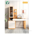 Multifunctional Storage Desk Wooden Home Office Wood Desk